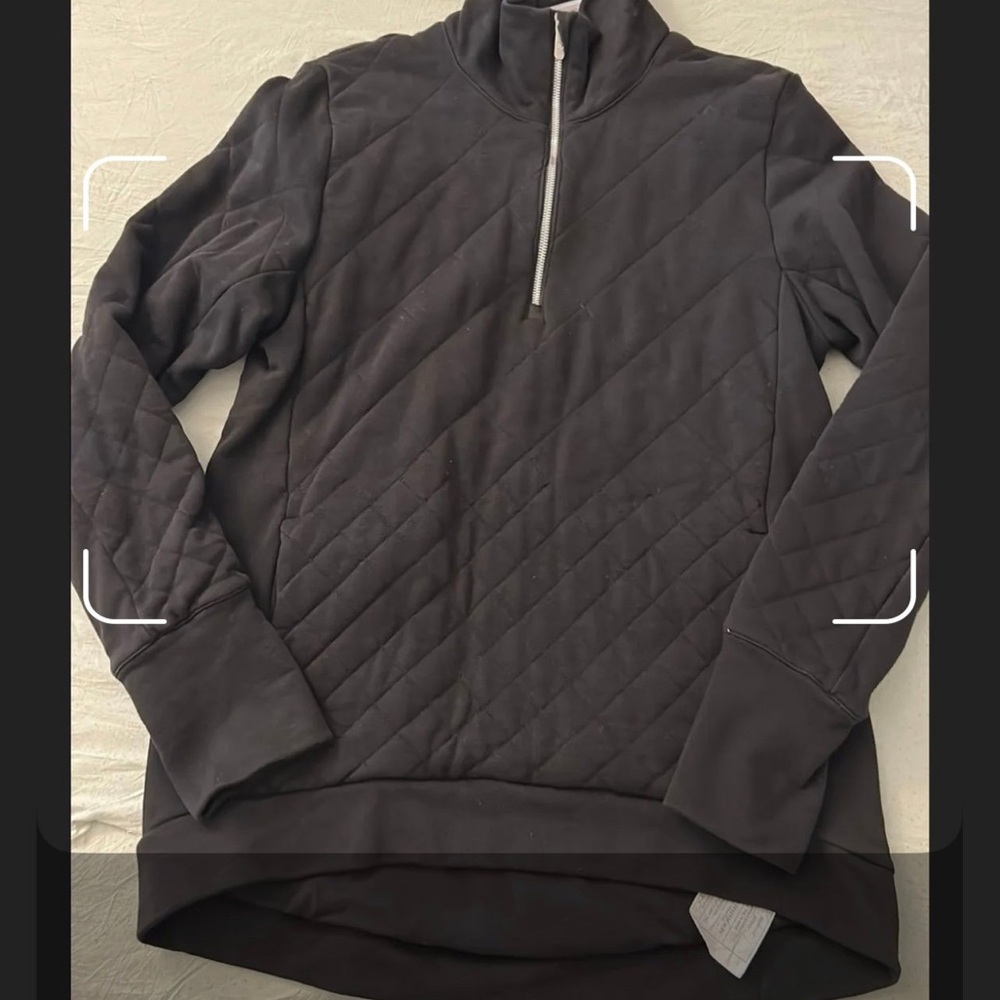 EUC Lululemon Forever Warm Pullover Quilted Sz. 10